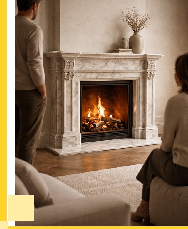 Мраморные камины под ключ в Ялте от 255400 р. | ЭриданЯлт