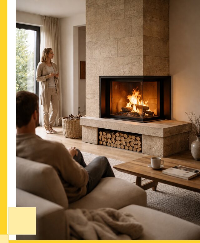 Угловые камины из кирпича установка в Ялте от 153240 р. ЭриданЯлт