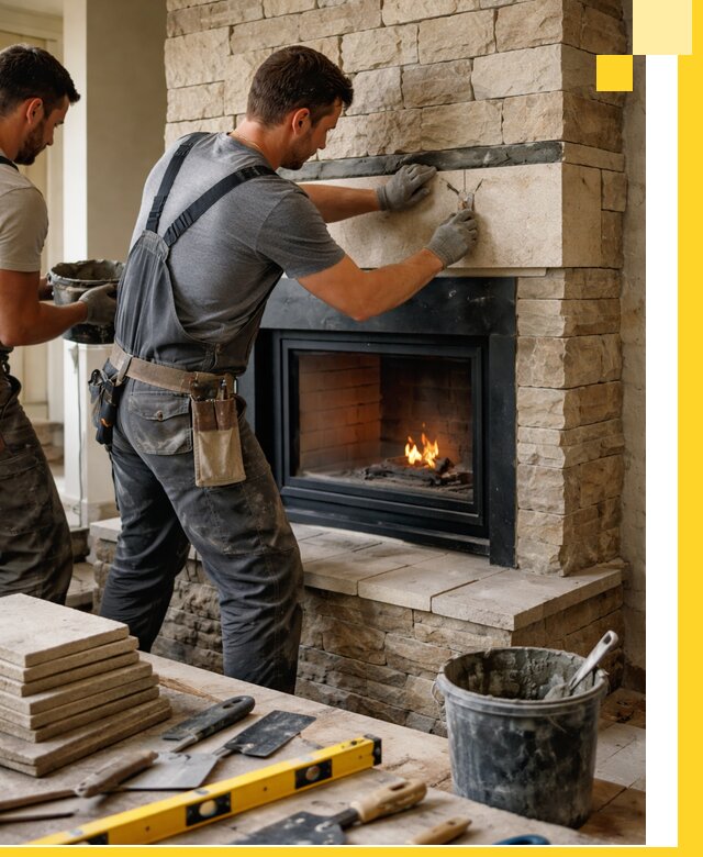 Проектирование и установка открытых каминов в Ялте