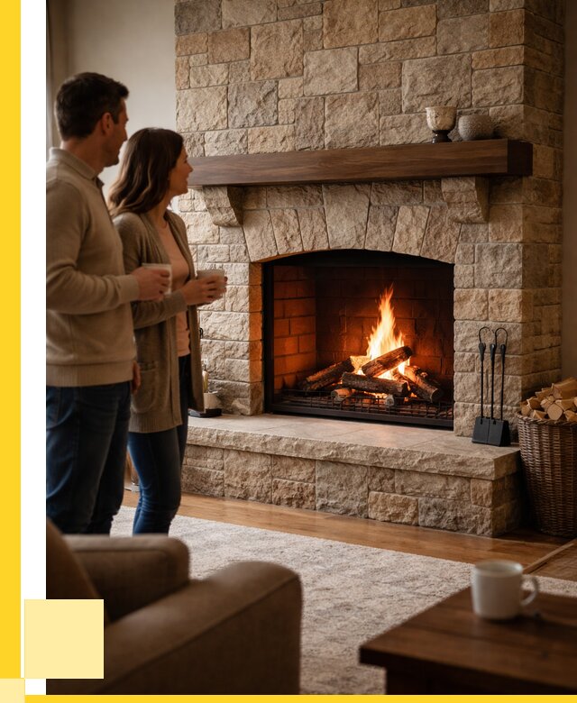 Каменные камины на заказ в Ялте от 183888 р. | ЭриданЯлт