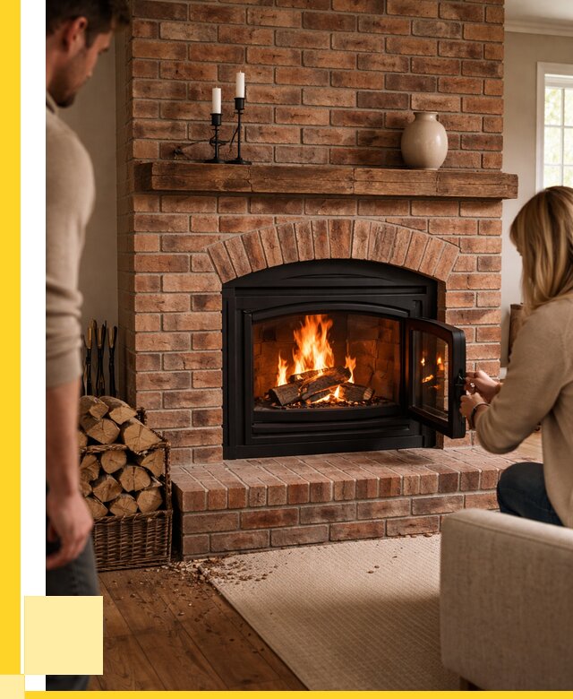 Кирпичные камины под ключ в Ялте от 153240 р. | ЭриданЯлт