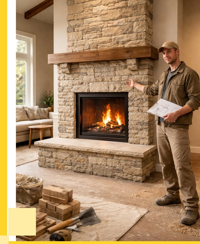 Камины под ключ в Ялте от 183888 р. | ЭриданЯлт — установка