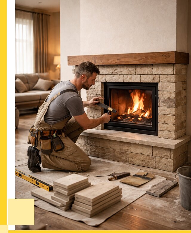 Строительство каминов в Ялте от 153240 р., ЭриданЯлт - под ключ