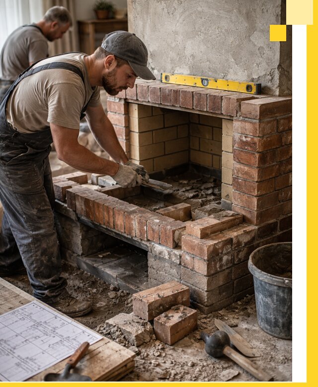 Изготовление и установка каминопечей под ключ в Ялте