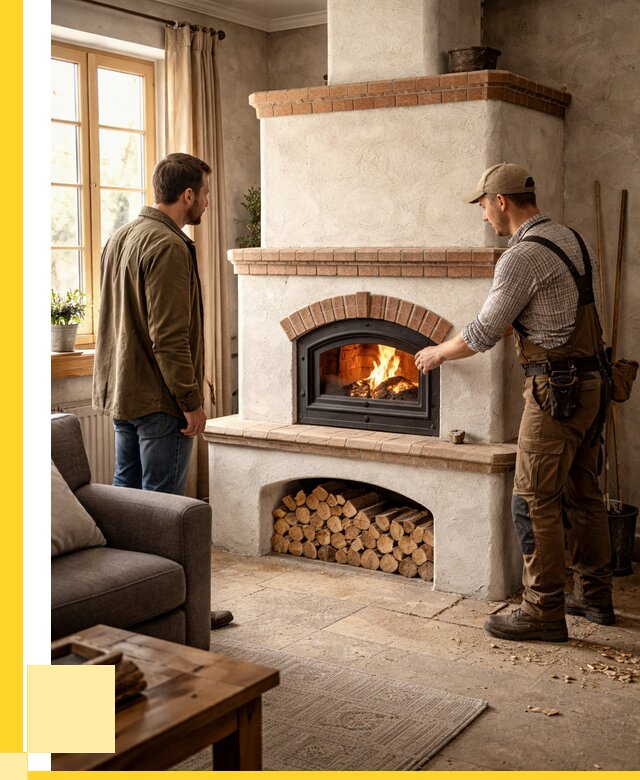 Печи камины в Ялте: кирпичные, изразцовые от 61296 р. | ЭриданЯлт