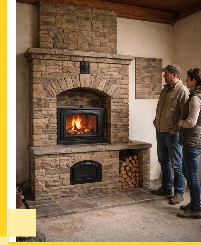 Кирпичная печь под ключ в Ялте от 153240 р. | ЭриданЯлт