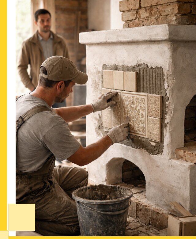 Отделка печей и банных печей в Ялте от 35756 р. | ЭриданЯлт