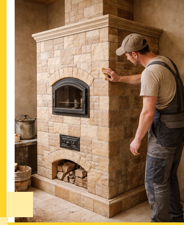 Облицовка печей в Ялте от 4597 р. под ключ | ЭриданЯлт