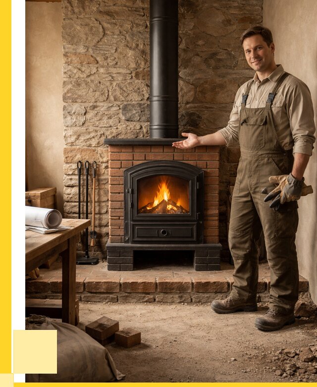 Печи отопительные из кирпича в Ялте от 81728 р., ЭриданЯлт