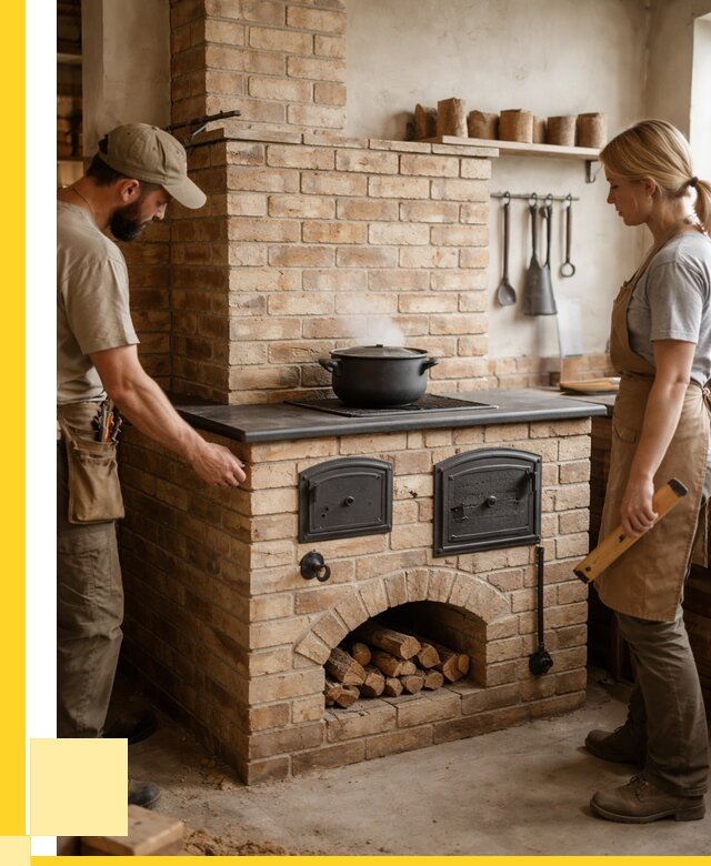 Варочно отопительные печи в Ялте от 91944 р. | ЭриданЯлт