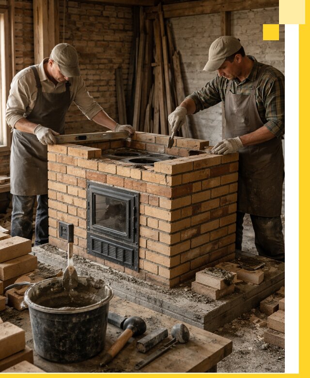 Изготовление и установка варочных печей под ключ в Ялте