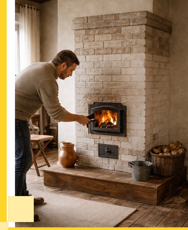 Печь голландка из кирпича в Ялте от 86836 р. | ЭриданЯлт