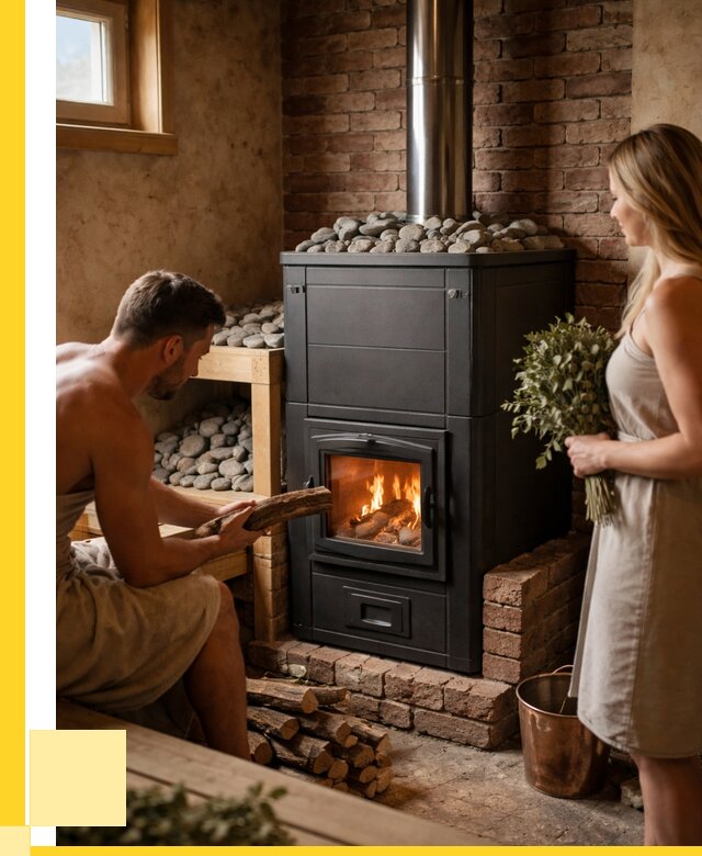 Кирпичная печь для бани на заказ в Ялте от 56188 р. | ЭриданЯлт