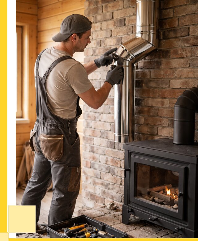 Монтаж дымоходов для печей в Ялте от 7662 р. | ЭриданЯлт