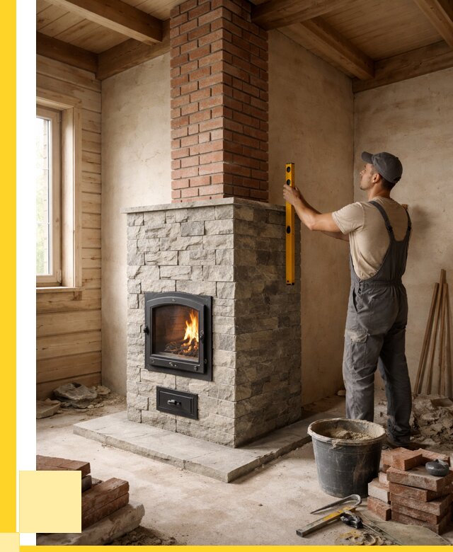 Печи и дымоходы под ключ в Ялте от 45972 р., ЭриданЯлт