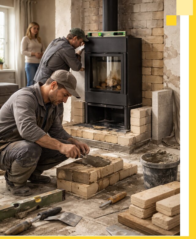 Печи и камины под ключ: проект, установка в Ялте