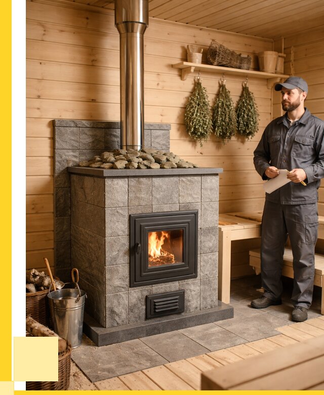 Печи для бани под ключ в Ялте от 122592 р. | ЭриданЯлт