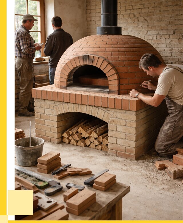 Помпейская печь дровяная для пиццы в Ялте | ЭриданЯлт от 204320 р.