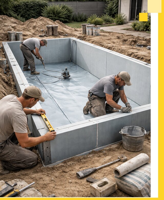 Профессиональный монтаж бассейнов под ключ в Ялте с гарантией