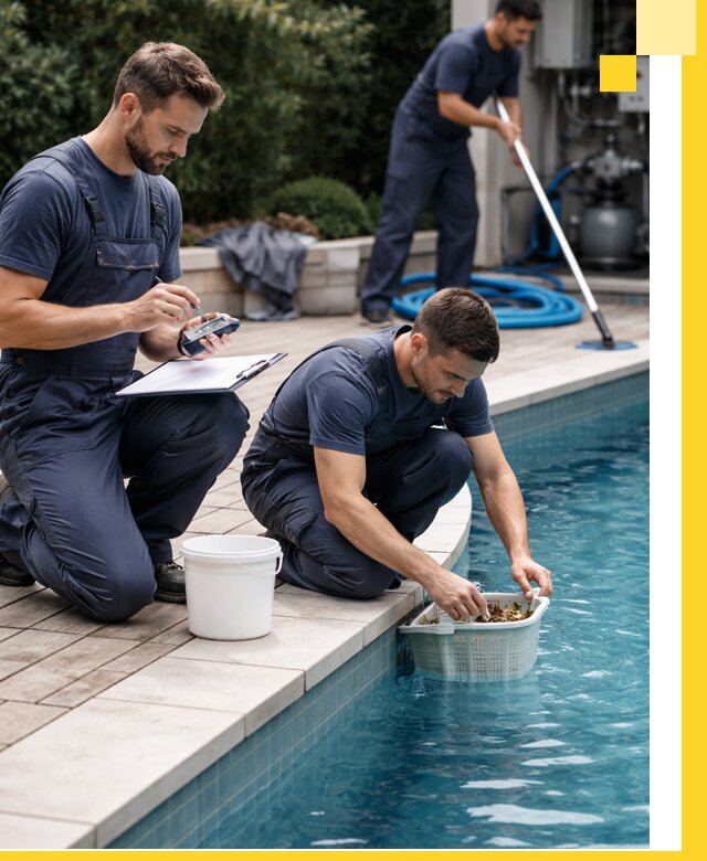 Профессиональное обслуживание бассейнов в Ялте под ключ