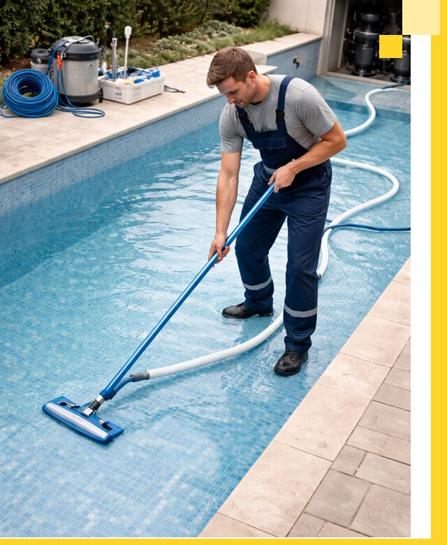 Профессиональная чистка бассейнов и фильтров в Ялте под ключ