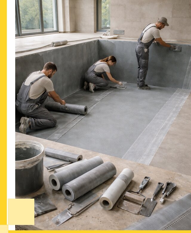 Гидроизоляция бассейнов в Ялте от 2043 р., ЭриданЯлт