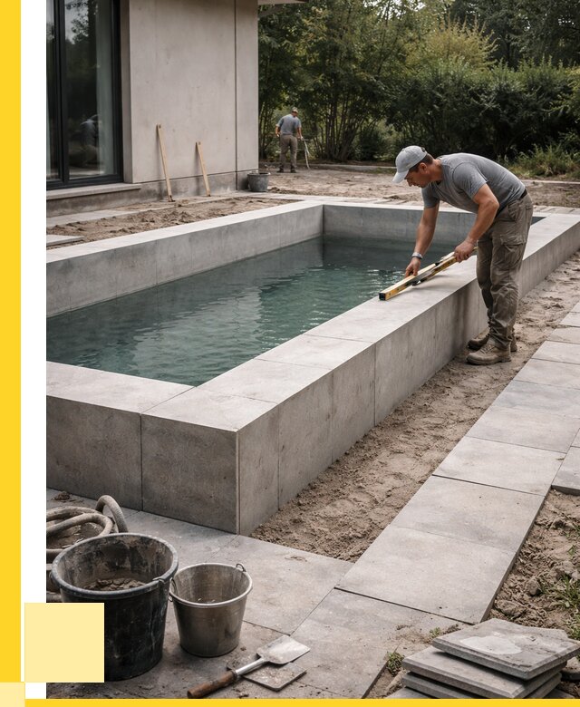 Строительство бетонного бассейна в Ялте от 1225920 р. | ЭриданЯлт