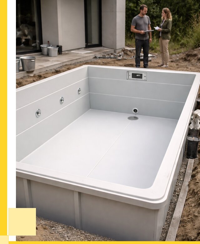 Полипропиленовые бассейны в Ялте от 255400 р. | ЭриданЯлт