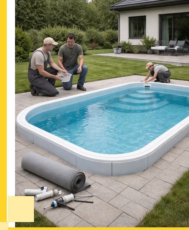 Пластиковый бассейн купить в Ялте от 255400 р., ЭриданЯлт