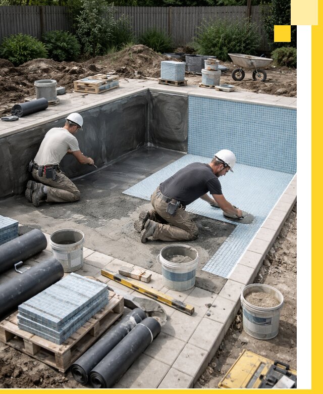 Проектирование и строительство стационарных бассейнов в Ялте