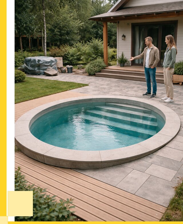 Бассейн на даче под ключ в Ялте от 204320 р., ЭриданЯлт