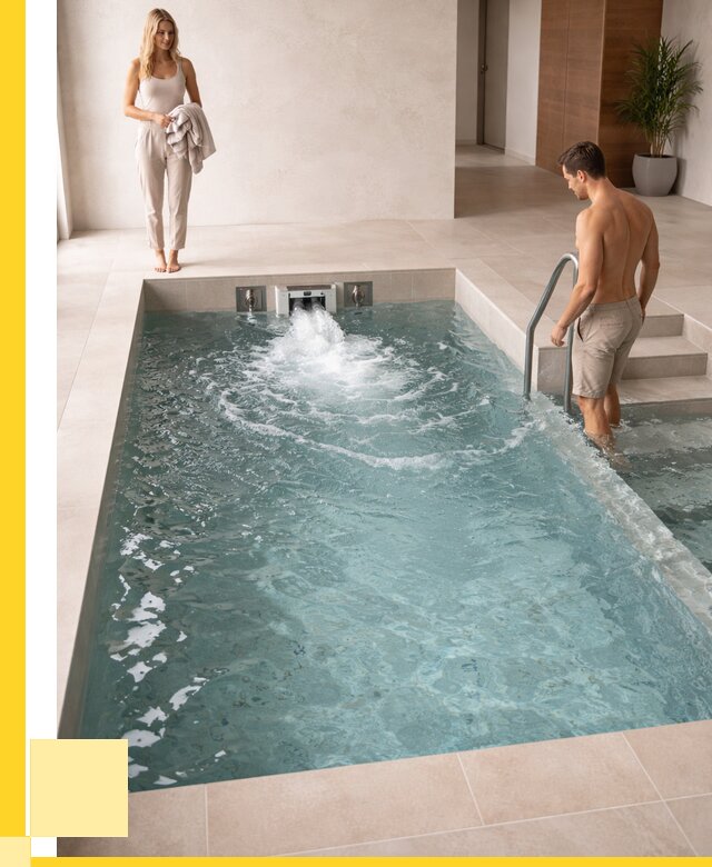 Бассейн с противотоком в Ялте от 255400 р. | ЭриданЯлт