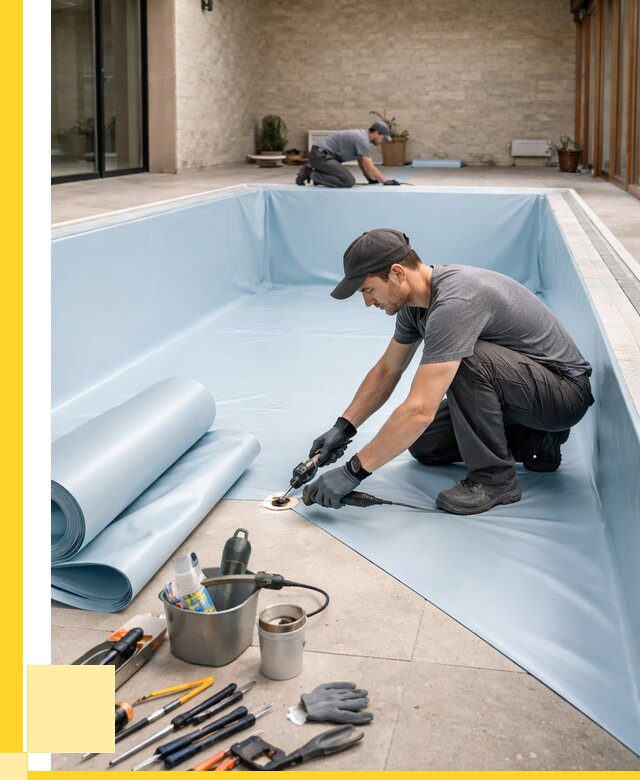 Пленка ПВХ для бассейнов в Ялте от 2554 р. | ЭриданЯлт