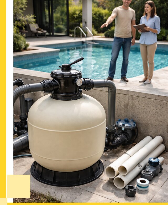 Песочные фильтры для бассейнов в Ялте от 18389 р., ЭриданЯлт