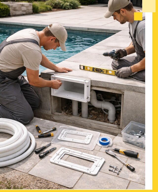 Поставка и установка скиммеров для бассейнов в Ялте