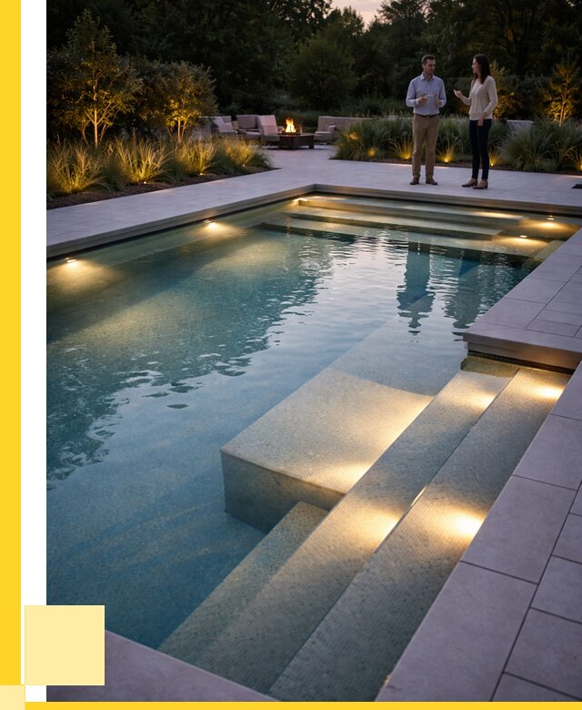 Освещение бассейнов в Ялте под ключ от 25540 р. | ЭриданЯлт