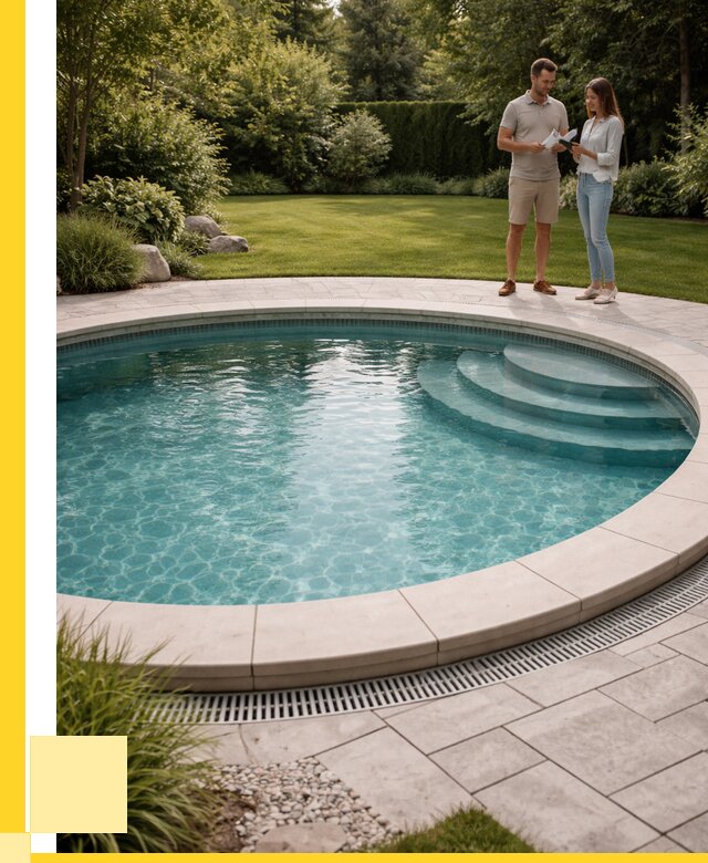 Круглые каркасные бассейны купить в Ялте от 255400 р. | ЭриданЯлт