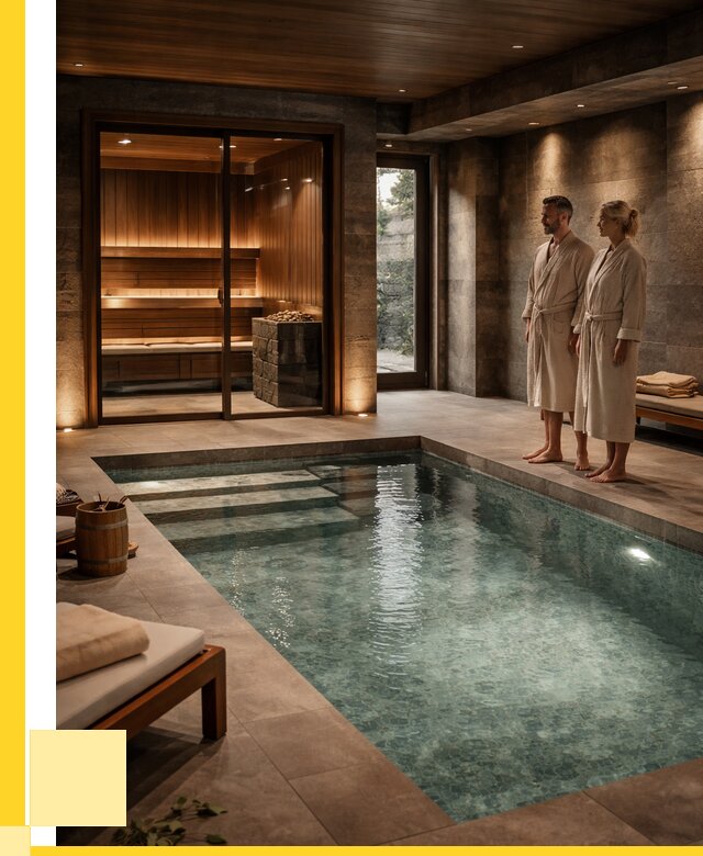 Сауна с большим бассейном в Ялте от 1225920 р. ЭриданЯлт