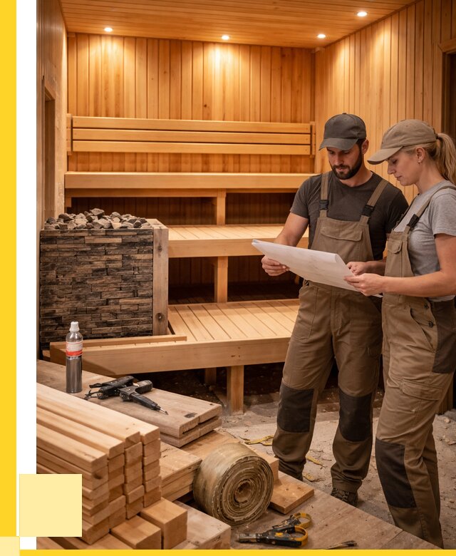 Строительство саун в Ялте под ключ от 255400 р., ЭриданЯлт