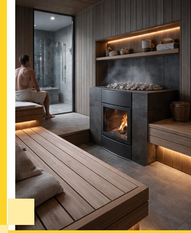 Проект сауны в частном доме в Ялте от 35756 р. | ЭриданЯлт