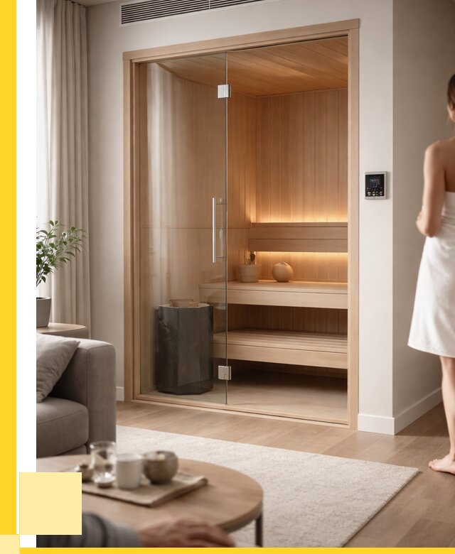 Сауна в квартире под ключ в Ялте от 122592 р. ЭриданЯлт