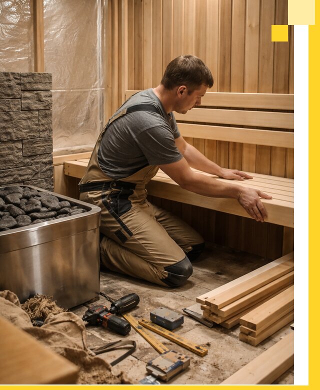 Сауны для дома под ключ с проектированием и монтажом в Ялте