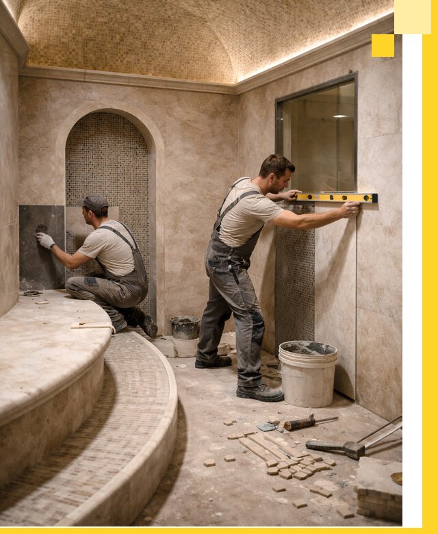 Проектирование и строительство саун с хамамом под ключ в Ялте