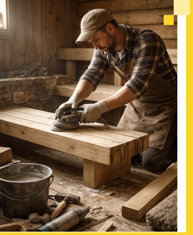 Ремонт бань под ключ в Ялте с гарантией качества и сроков