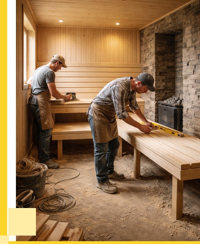 Отделка бани в Ялте: внутренняя отделка от 3065 р. | ЭриданЯлт