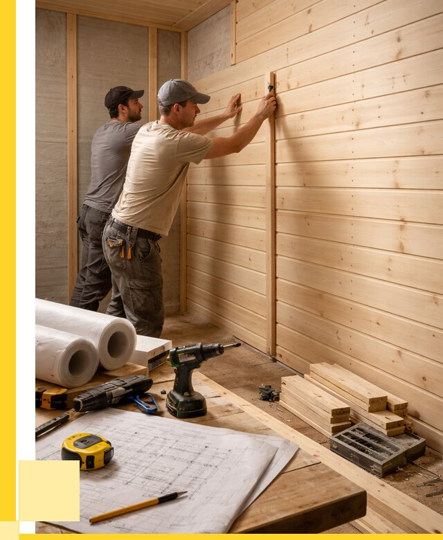 Обшивка бани вагонкой в Ялте от 1226 р., ЭриданЯлт