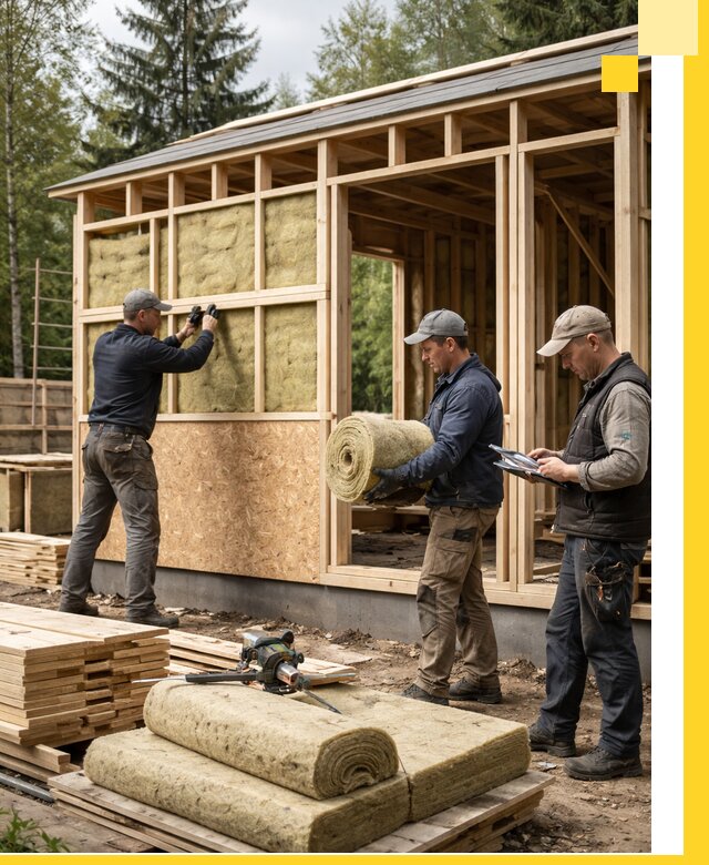 Проектирование и строительство каркасных бань в Ялте под ключ