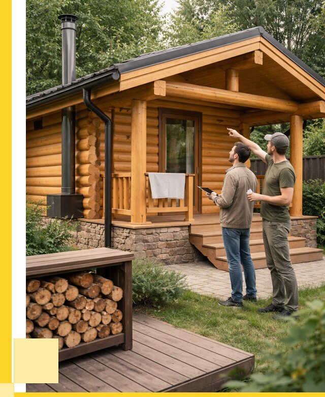 Бани для дачи под ключ в Ялте от 255400 р. | ЭриданЯлт