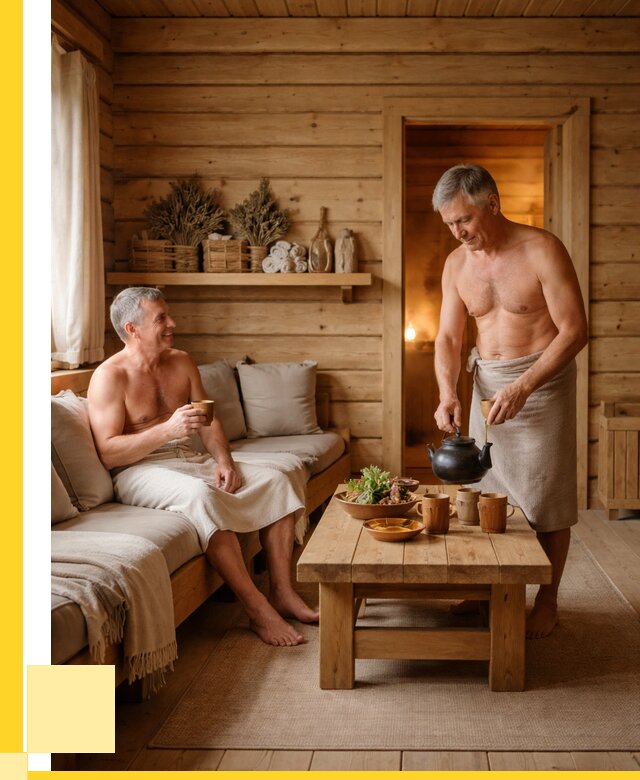 Бани с комнатой отдыха под ключ в Ялте от 459720 р. | ЭриданЯлт