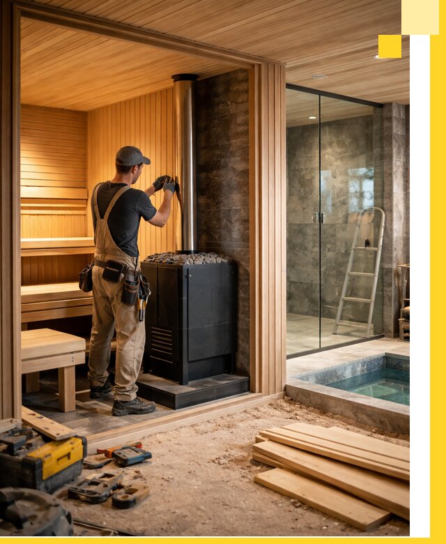 Полное строительство банных комплексов под ключ в Ялте